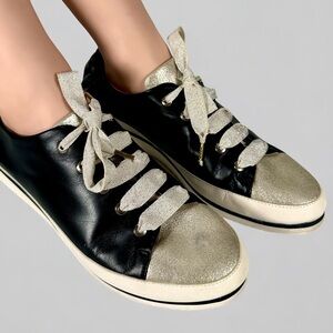 Ron White NOVA Metallic Leather Sneakers US 11